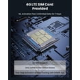 thumbnail image 5 of Cámara de Seguridad ieGeek 4G LTE Solar con Visión Nocturna 2K, 5 of 5