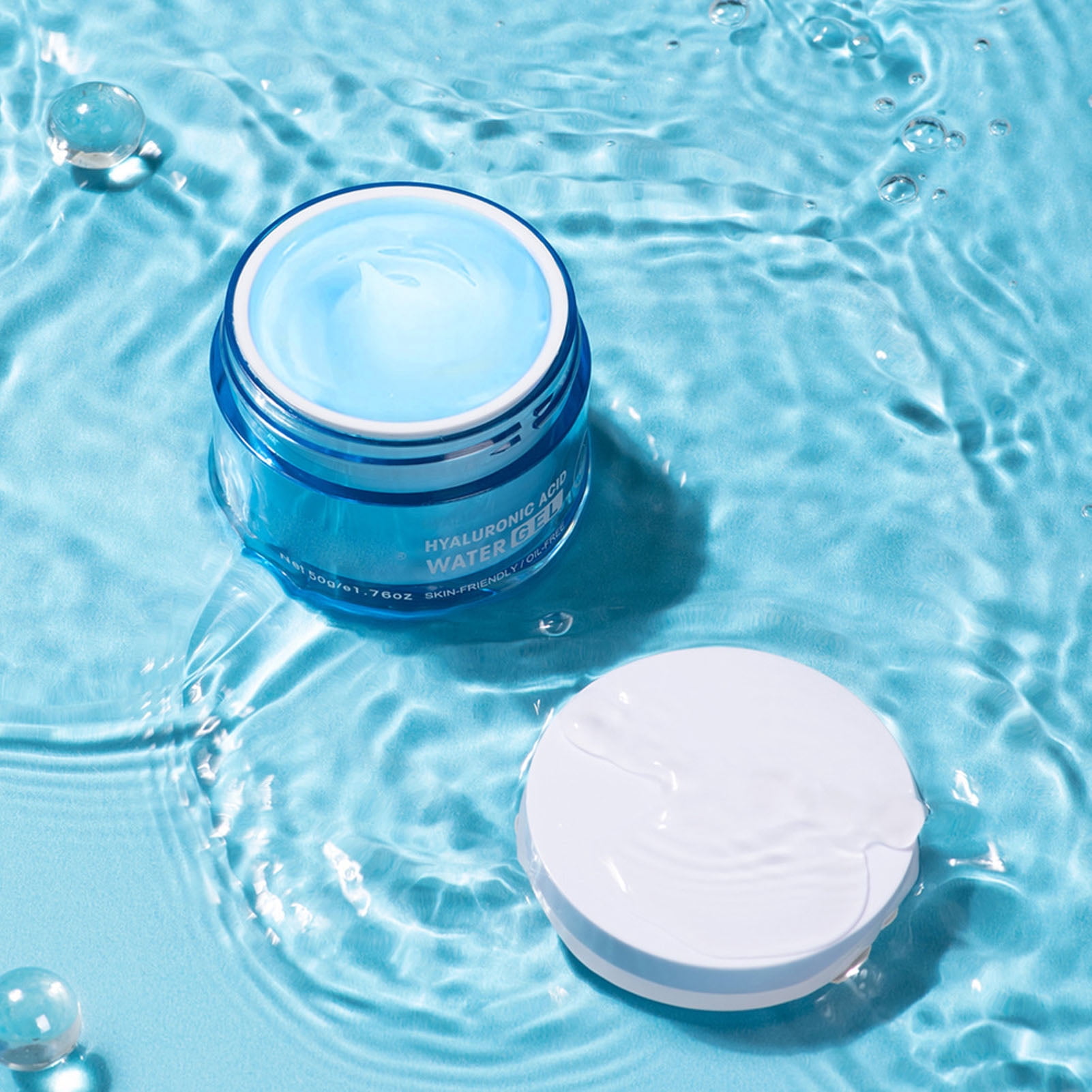 Gel de Humedad A Base de Agua, Crema de Gel Hidratante de 50 G Fácil de ...