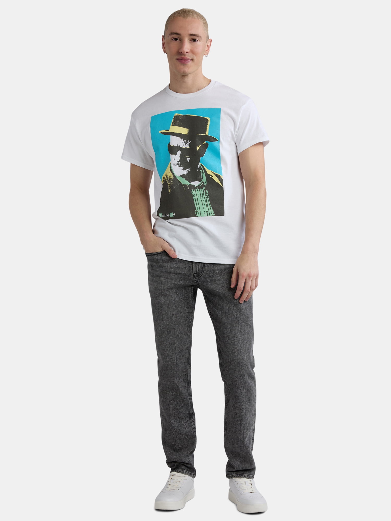 Breaking Bad Men's and Big Men's Cotton Graphic Tee with Short Sleeves , Sizes S-3XL