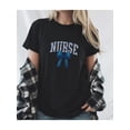thumbnail image 1 of Women'S Casual Nurse T-Shirt - Round Neck, Short Sleeve, Everyday Comfort, Nurse Themed Tee, Nurse Shirt, 1 of 6