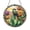 Acrylic 3.5 Inch, variant on Wren and Cactus Stained Glass Window Hanging – Desert Inspired Art