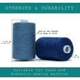 thumbnail image 3 of Sewing Thread - Spools of Polyester Thread for Sewing Machine for Beginners Hand Stitching Quilting - yds Each in Colors + Bonus, 3 of 6