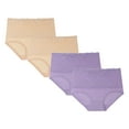 thumbnail image 1 of Pantalones cortos moldeadores de cintura alta de encaje para mujer, 4 piezas, bragas con Control de barriga Fridja  nalpqowj14507, 1 of 9
