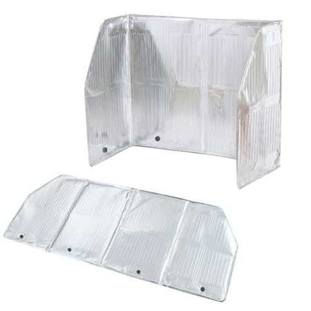 

NUOLUX Kitchen Oil Guard Aluminum Foil Gas Stove Shield Oil Splatter Screen Kitchen Tool (120 x 50cm)