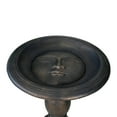 thumbnail image 3 of 22-Inch Glass Fiber Reinforced Concrete Bird Bath for Garden, Patio Decor, 3 of 7