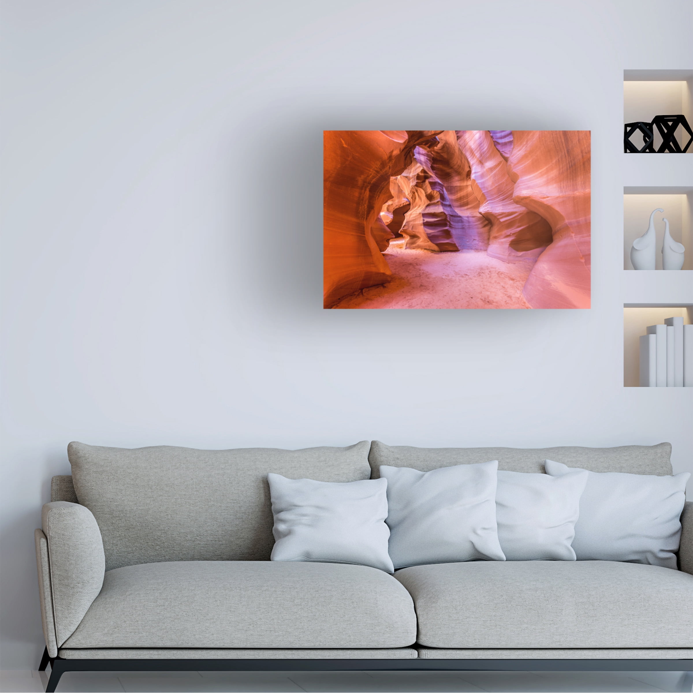 Pierre Leclerc Photography 'Colorful Antelope Canyon' Canvas Art