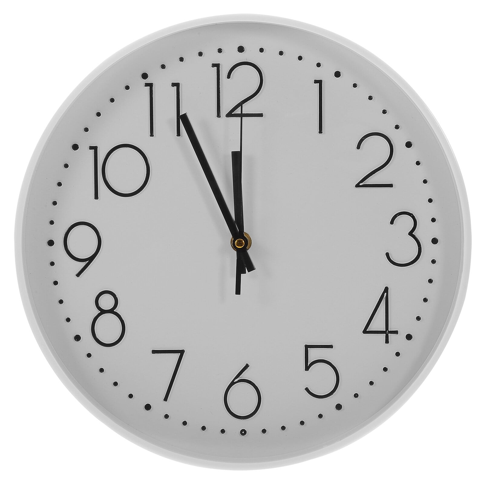 Simple Mute Wall Clock Living Room Wallmounted Big Number Wall Clock