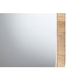 thumbnail image 3 of Baxton Studio Bella Modern Bohemian Natural Brown Mahognay Wood and Natural Rattan Oval Mirror, 3 of 5
