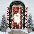thumbnail image 6 of Uutvery Christmas Holiday Door Cover 35x72 Inches, Santa Claus Pattern with Quality Material,Xmas Door Hanging Decor for Seasonal Decorations and Parties, 6 of 6