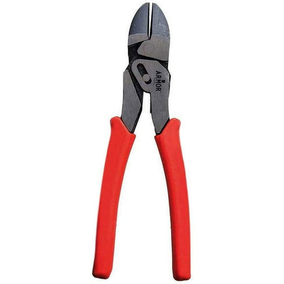 8" ARMOR CUTTING COMPOUND LEVERAGE PLIERS