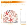 thumbnail image 4 of Yayeee Napkin Holder for Table Kitchen Paper Tissue Organization, Starfish Seashell, 4 of 8