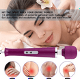 thumbnail image 3 of SUTENGDA Wired Powerful Handheld Electric Back Massager with 10 Pulse Settings  Strong Personal Vibrations Massage for Sports Recovery  Muscle Aches  Body Pain (), 3 of 6