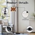 thumbnail image 6 of Arc Floor Lamp with Adjustable Lampshade Western Southwestern Farmhouse Standing Lamp 3 Color Temperatures Dimmable Tall Pole Lamp with Foot Switch for Bedroom, 6 of 8