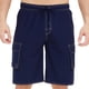 thumbnail image 1 of Ceisia Men's Spring Summer Solid Color Gift Elastic Waist Drawstring Swimming Trunks - Lightweight Beach Casual Pocket Shorts, 1 of 9