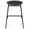 thumbnail image 4 of Dafney Contemporary Counter Height Stool (Set of 2) in Distressed Charcoal Gray, 4 of 10