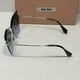thumbnail image 5 of Miu Miu woman’s sunglasses smu 56T butterfly purple lenses, 5 of 6