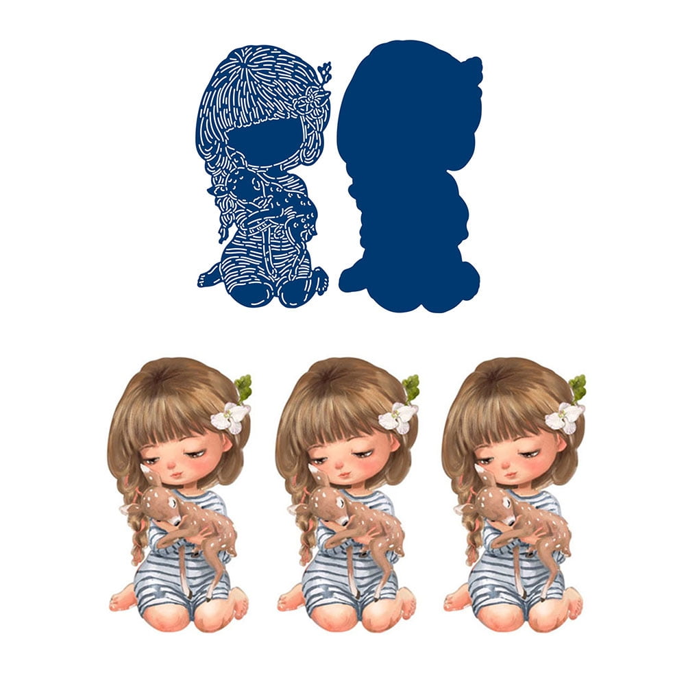 Boys Girls Kids Metal Cutting Dies Stencil Scrapbook DIY Paper Card Handcrafts Boys Girls Kids Metal Cutting Dies Stencil Scrapbook DIY Paper Card Handcrafts