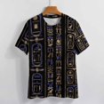 thumbnail image 3 of Ancient Egyptian Hieroglyphs Women's T-Shirt Short Sleeve T Shirts Tops Tee Ladies Loose T, 3 of 6