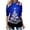 Dark Blue, variant on IROINNID Christmas Sweatshirts for Women One-shoulder Sexy Holiday Shirts Printed Women's Long Sleeve Casual Trendy Tops,Dark Blue