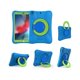thumbnail image 1 of wonim11 NLR FUN Pepkoo Kids EVA Case for iPad | Multi-Direction Stable Stand | Compatible with 10.2-Inch iPad 2021/2020/2019 (9th/8th/7th Generation) (Blue+Green), 1 of 1