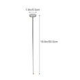 thumbnail image 4 of Miangastore Long Stem Compost Soil Thermometer Fast Response Stainless Steel Soil Thermometer, 4 of 8