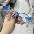 thumbnail image 1 of Montura de gafas redondas para niños Montura de gafas para miopía para niños Gafas de silicona, 1 of 1