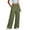 24# Army Green, variant on Wide Leg Sweatpants Women Baggy Straight Leg Joggers with Pockets Soft Fleece Sweat Pants Light Blue L