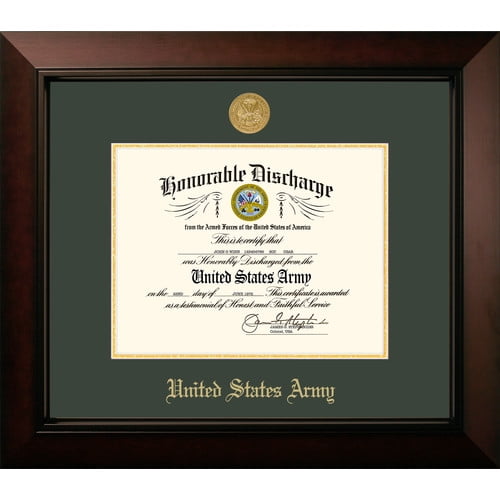 Patriot Frames Army Discharge Legacy Picture Frame