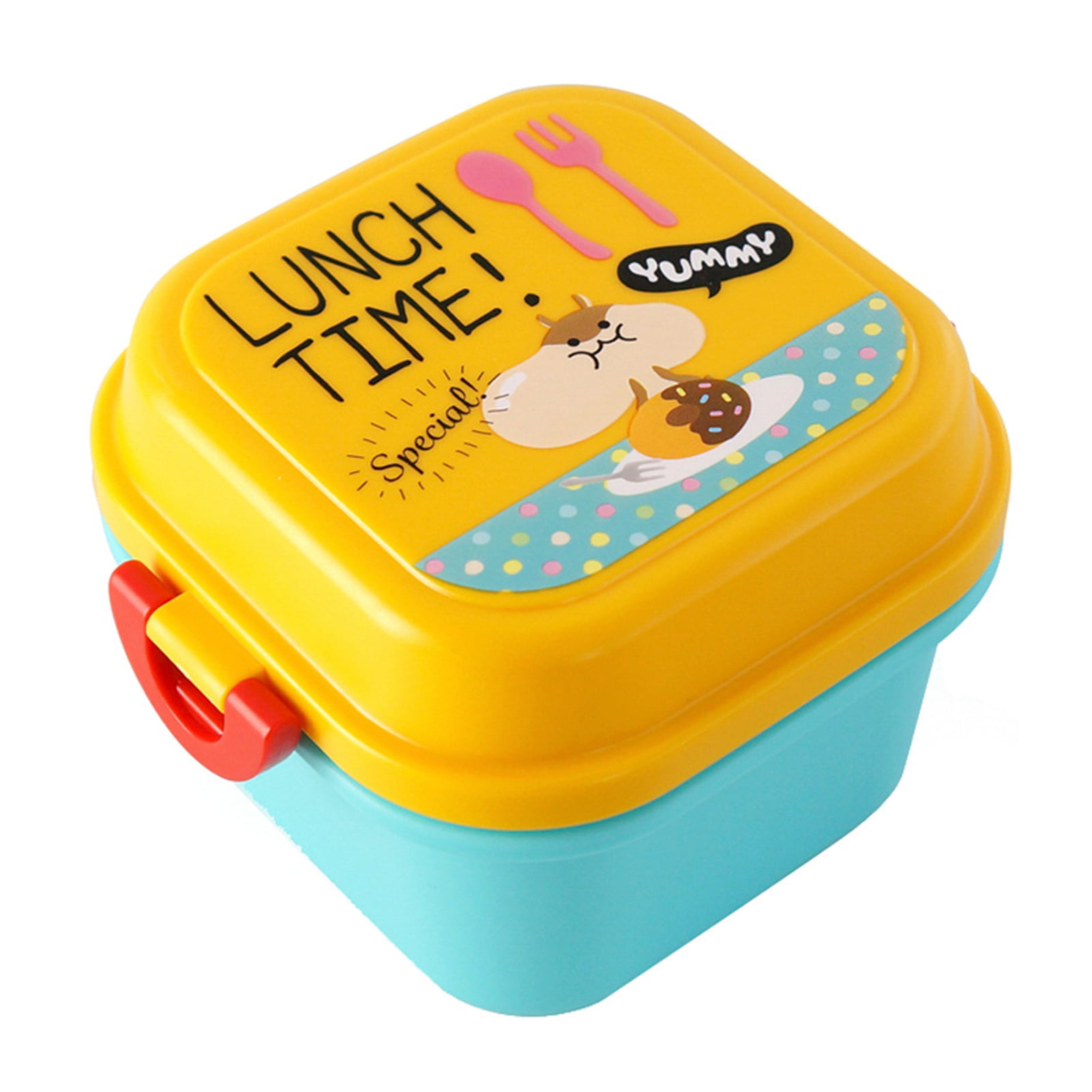 Picnic Fruit Food Green Glass Bento Box Adult/Child Lunchbox