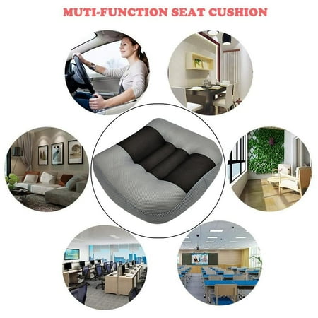

Haokaini Car Booster Seat Portable Seat Cushion Heightening Height Boost Mat with Handle for Office Home