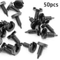 thumbnail image 3 of 50 Pcs Clip de Garniture de Porte en Nylon Noir pour Land Rover Range P38 Discovery Automotives, 3 of 7