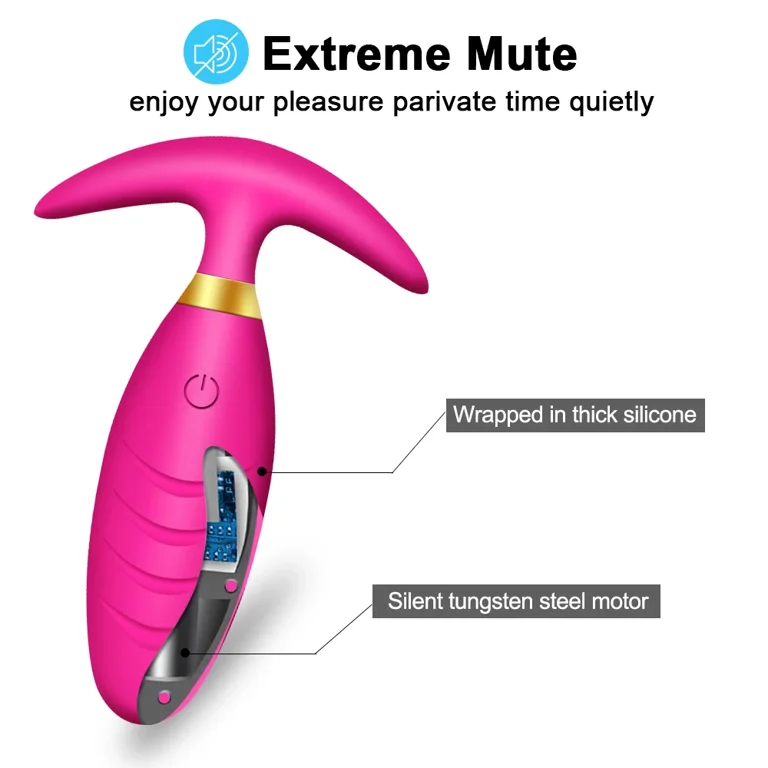 XBONP Anal Plug Vibrator Sex Toys for Men Woman Anal Vibrator Wireless  Remote Control Anal Butt Plug Adult Toys for Couples Red - Walmart.com