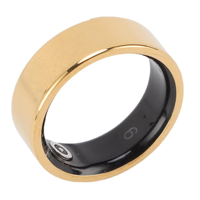 Bague Sportive Intelligente, Bague Intelligente à Port Confortable avec Visualisation des Données d'App pour la Course, le Cyclisme, la Randonnée Taille 6 16.5mm / 0.65 Po, Taille 7 17.4mm / 0.69 Po, Taille 8 18.2mm / 0.72 Po, Taille 9 19mm