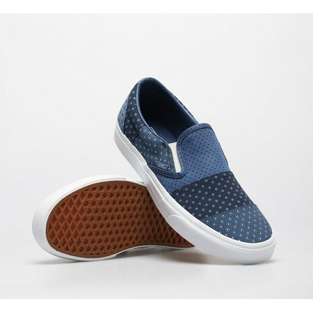 

Vans Classic Slip On Patchwork Blue Men s Skate Shoes Size 9