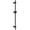 Matte Black, variant on Rohl 1650 30" Spa Shower Slide Bar - Satin Unlacquered Brass