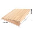 thumbnail image 2 of Raindrops Portable Wood Ramp for Home Entry with Adjustable Height and Stable Antislip Design, 2 of 6