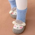 thumbnail image 5 of IROINNID Infant Baby Winter Cotton Footwear Plush Warm Shoes And Socks Kids Indoor Walking Shoes, Size 3M-3Y, 5 of 6