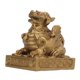 thumbnail image 3 of Adornos De Latón De La Suerte, Mano De Obra Retro Finamente Tallada, Trae Buena Suerte, Decoración De Escritorio Feng Shui Para Oficina, 3 of 7