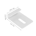 thumbnail image 2 of HAMPPLIES 8Pcs Mirror Clip Fixing Stainless Steel For Glass Doors With Heavy Duty Design, 2 of 8