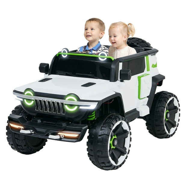 uhomepro 2 Seater Ride On Car, 12V Battery Powered Truck with Remote