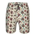 thumbnail image 3 of Fotbe Insects A Trajes de Baño Estampados para Hombre, Shorts de Verano de Secado Rápido, Ropa de Playa, Bañadores-Small, 3 of 6