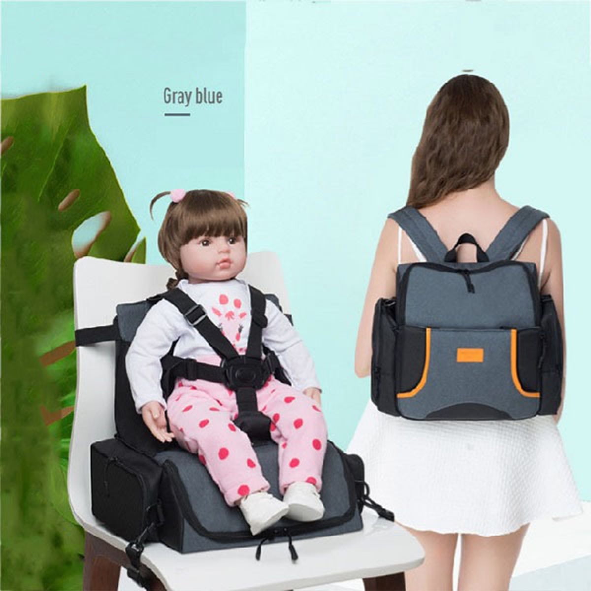 backpack with child seat