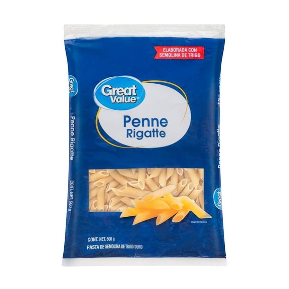 Pasta Great Value penne rigate 500 g