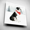 thumbnail image 5 of Epic Art 'Christmas Cats & Dogs II' by Victoria Borges, Acrylic Glass Wall Art, 12"x12", 5 of 8