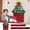 A, variant on Large Felt Christmas Advent Calendar with Pockets – 39” x 26” Reusable Wall Hanging Countdown Decoration for Kids and Family – Holiday Fabric Decor for Tree, Door, or Fireplace