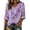 Light Pink, variant on JULMCOMO Alzheimer's Awareness Graphic Tees for Women Purple Hummingbird Print V Neck Casual T Shirts 3/4 Sleeve Loose Comfy Graphic Shirts Black 3XL