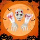 thumbnail image 4 of Decoración de calavera de Halloween Advancent Unisex, 4 of 6