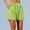 Green, variant on Generic Women's Low Waisted Running Shorts,Quick Dry Athletic Shorts with Liner and Pocket