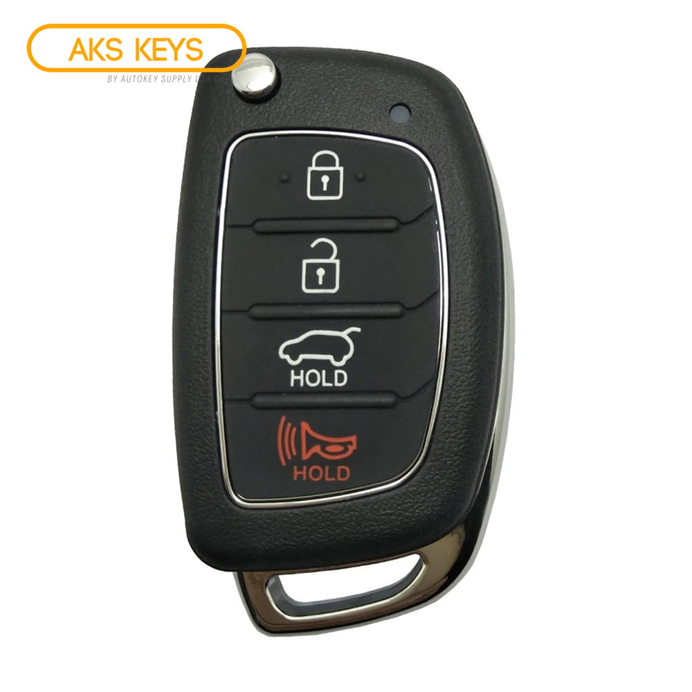 2013-2016 Hyundai Santa Fe High Security Flip Key Keyless Entry Remote HY18R Key 