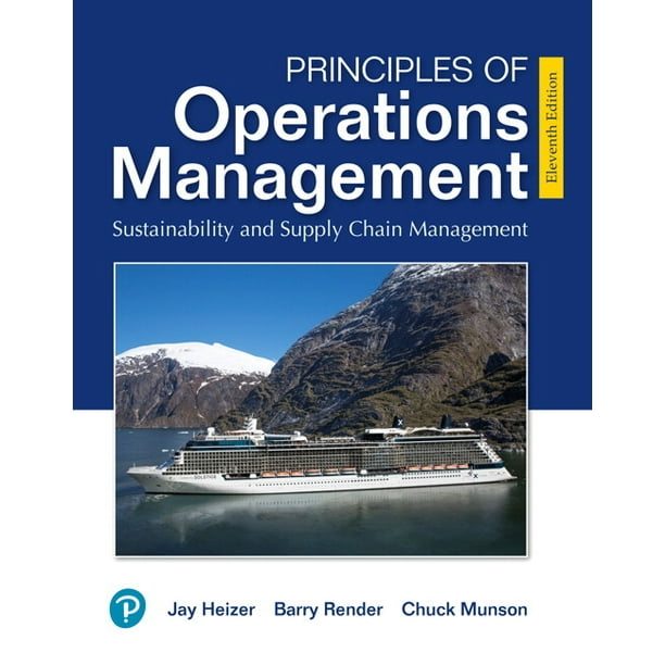 Mylab Operations Management With Pearson Etext Access Card For Principles Of Operations Mangement Sustainability And Supply Chain Management 11th Edition Other Walmart Com Walmart Com